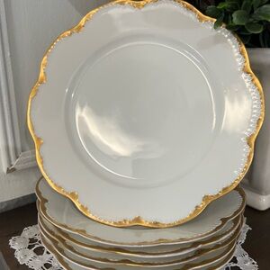 Haviland France bread plates set of 6